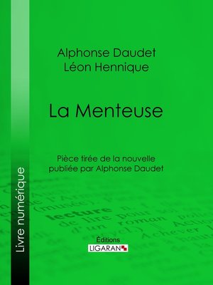 cover image of La Menteuse